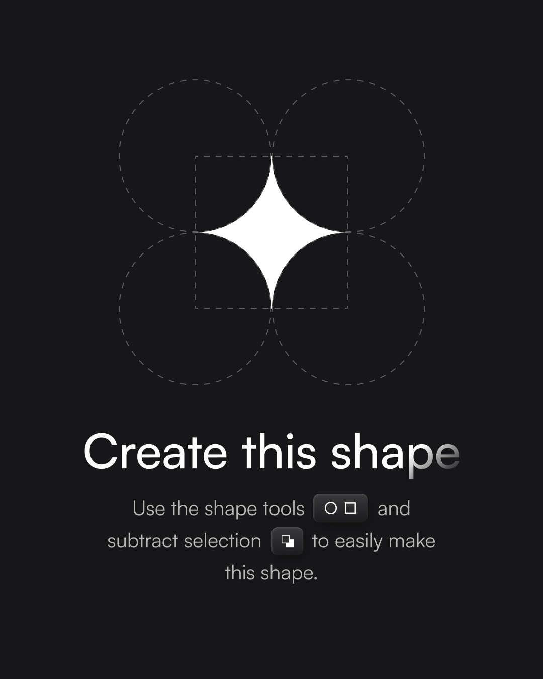 Create this shape